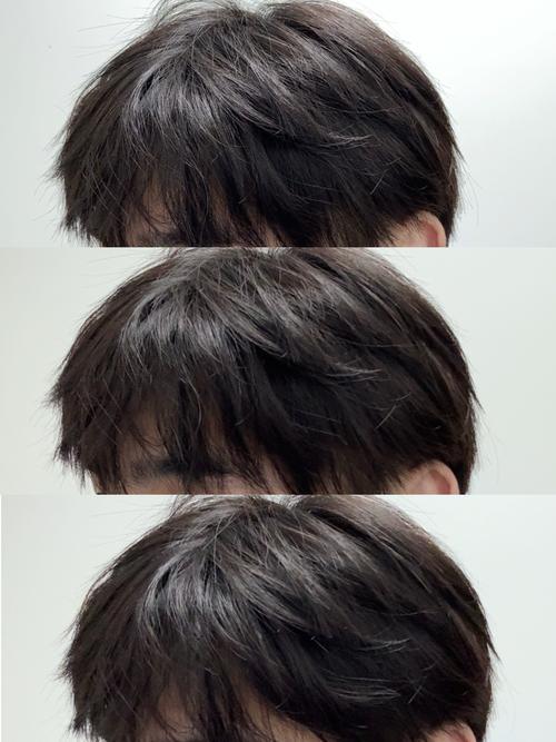男生头扁适合什么发型
