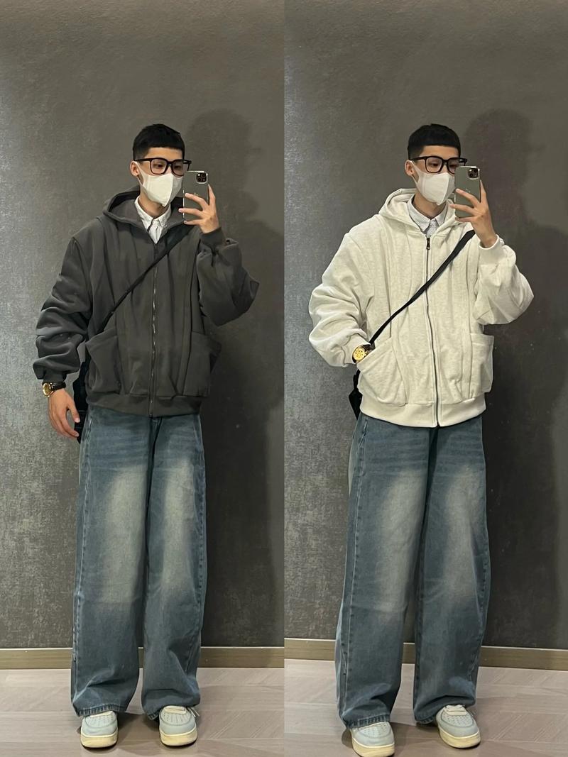 男生连帽卫衣怎么搭配裤子