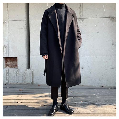 男生黑色带毛的衣服怎么搭配