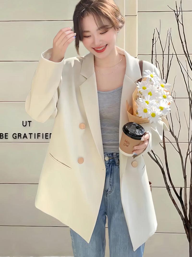 米色西服怎么搭配
