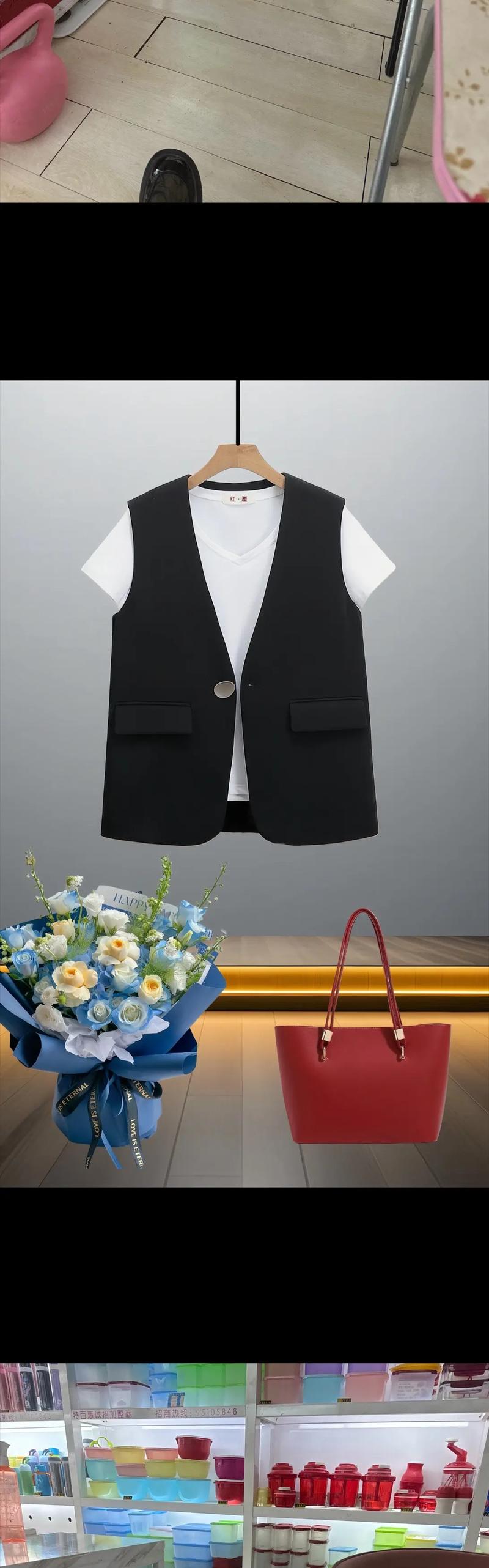 马甲怎么搭配衣服好看图片女生图片欣赏