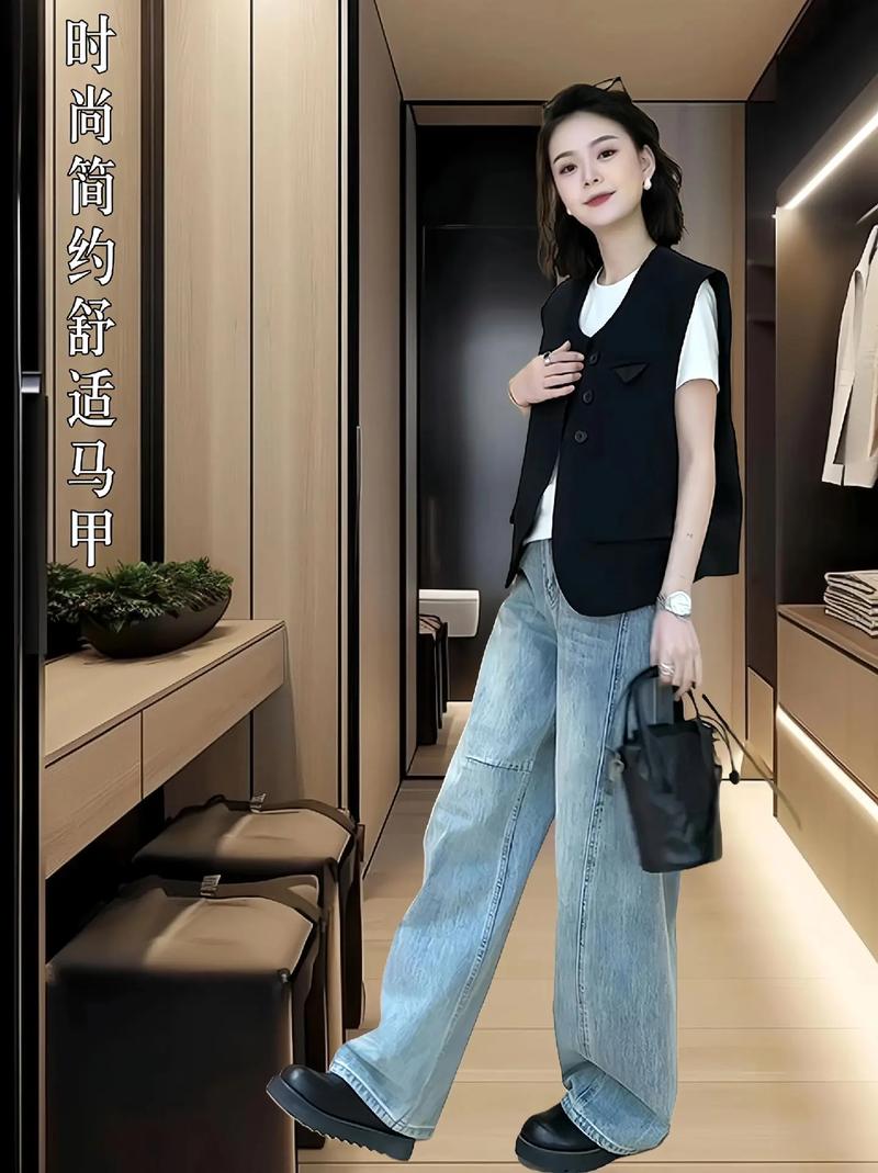 马甲怎么搭配衣服好看图片女生图片欣赏