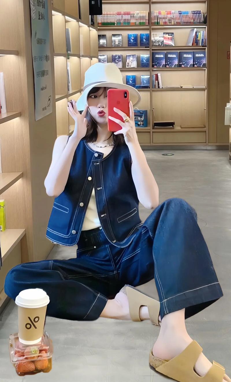 马甲怎么搭配衣服好看图片女生图片