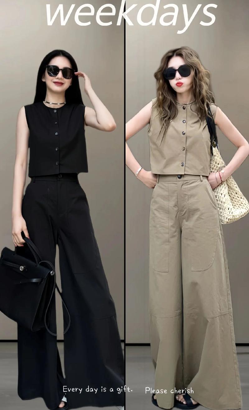马甲怎么搭配衣服好看