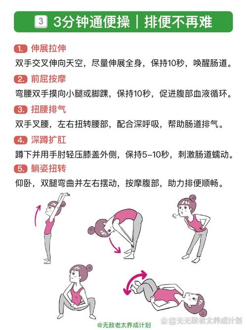 什么运动有助于排便