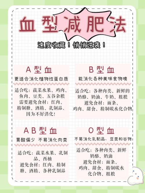 b型血吃什么减肥