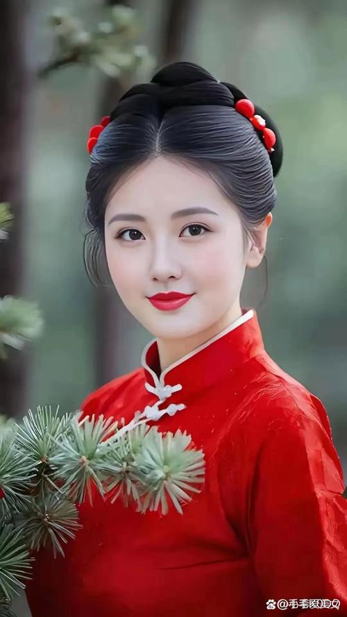 红色发型怎么搭配衣服好看图片女生图片