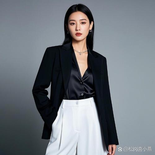 黑色衣服搭配白色外套怎么样