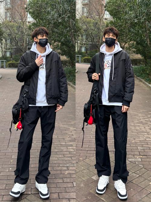黑白夹克怎么搭配什么裤子