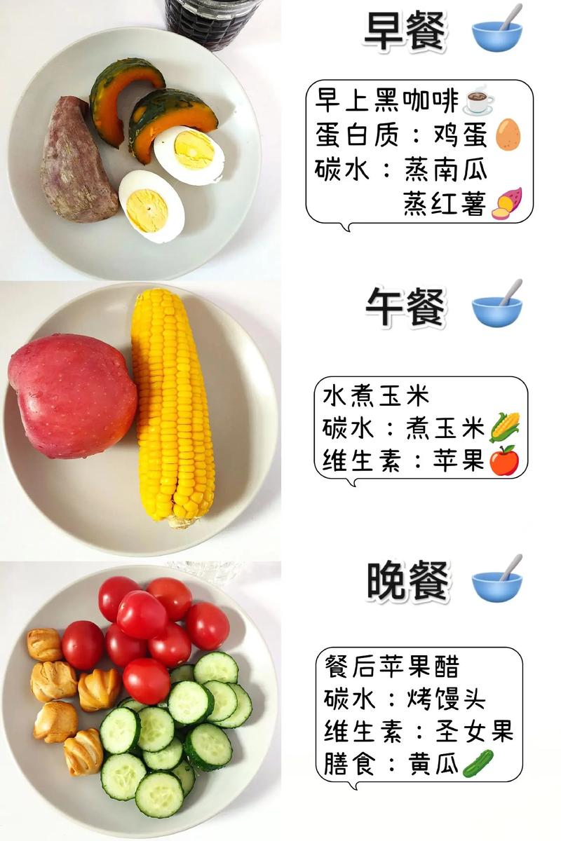 减肥的话一天三餐该吃什么