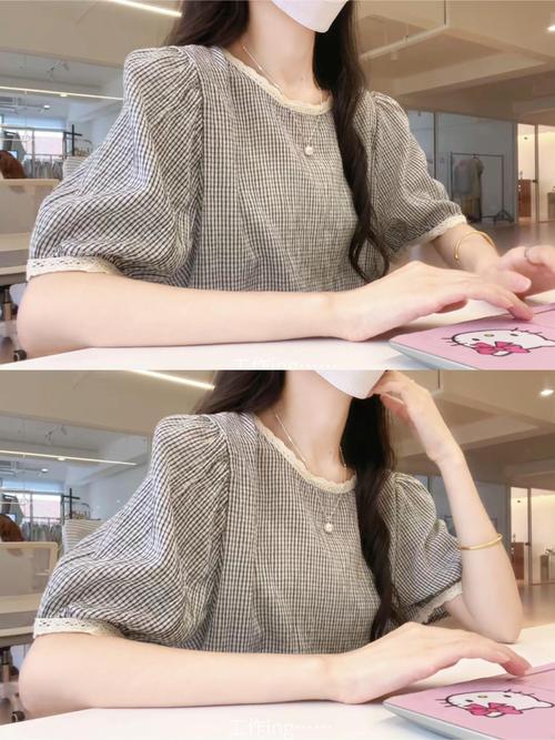 女黑白格子衬衫怎么搭配什么裤子