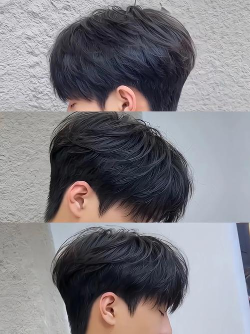 圆脸适合烫什么发型男