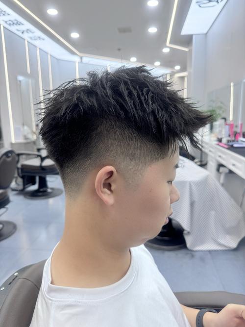 男生脸小剪什么发型