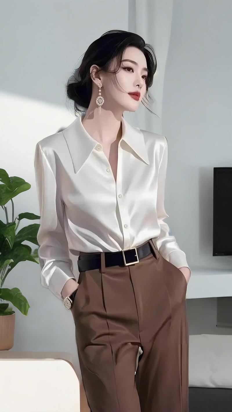 女士衬衫怎么搭配
