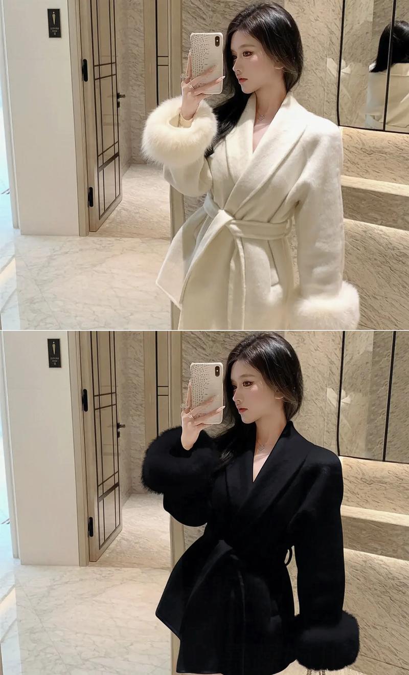 白色毛外衣怎么搭配