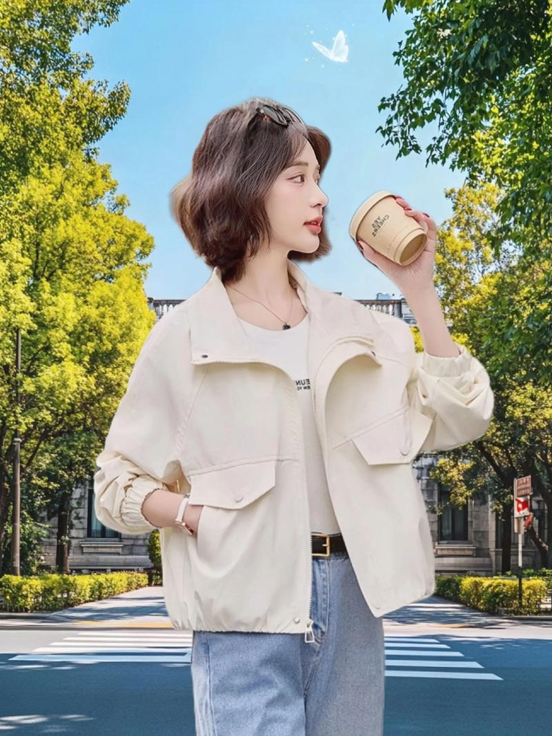 韩版短款外套怎么搭配
