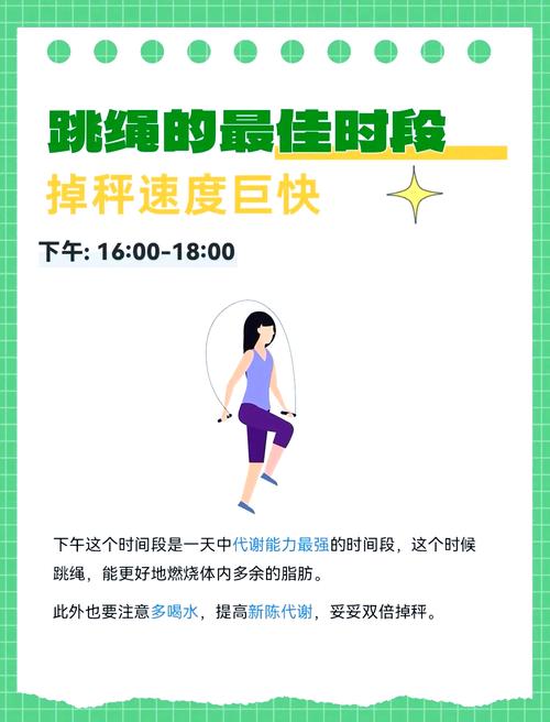 什么时间跳绳减肥最佳
