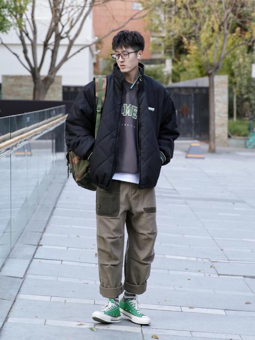 迷彩棉袄怎么搭配