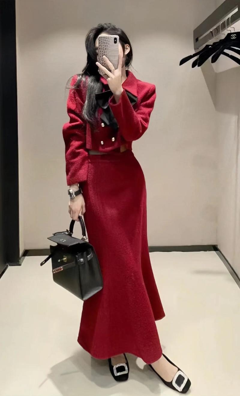 冬装包裙怎么搭配图片