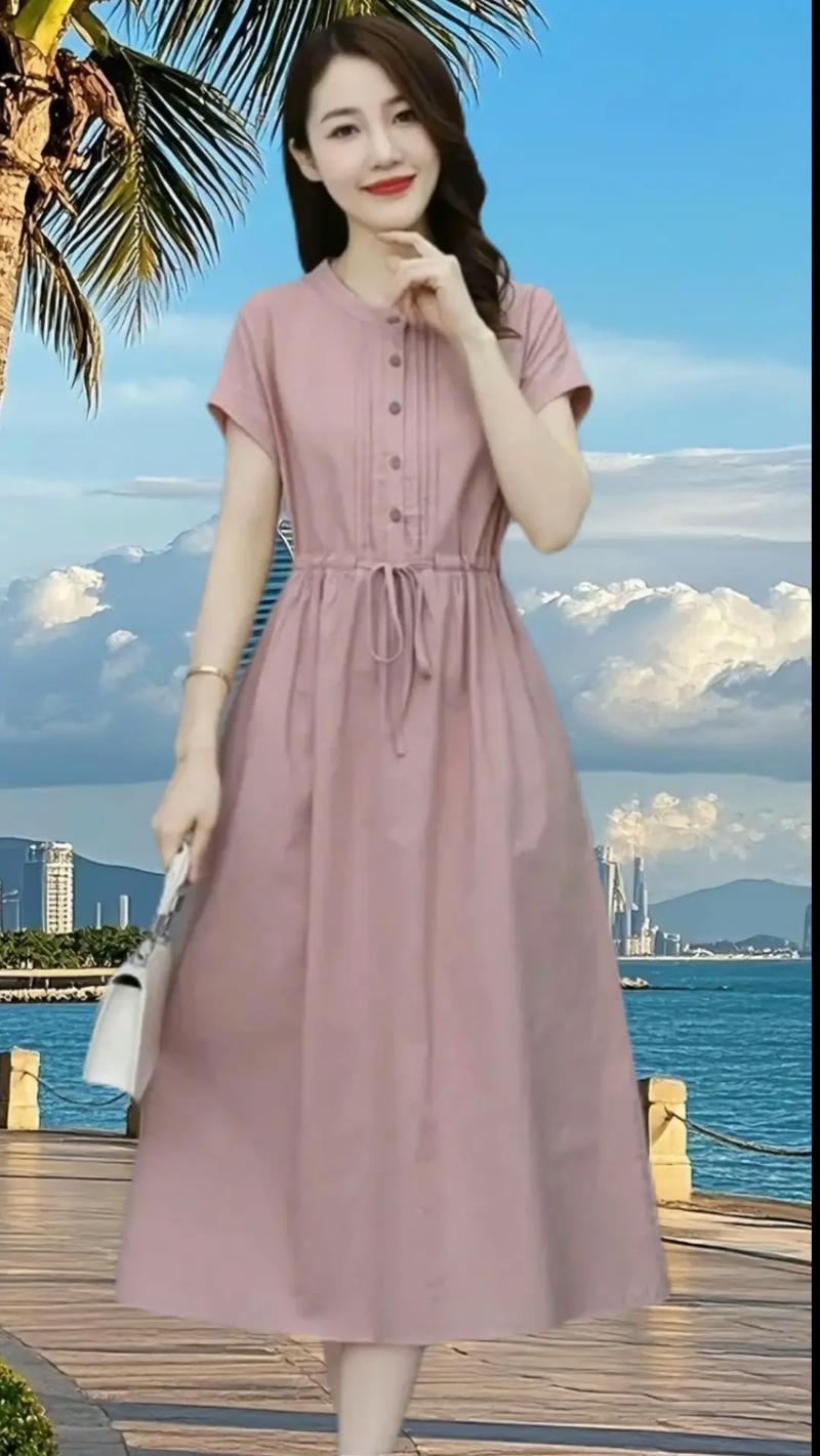 太空棉连衣裙怎么搭配