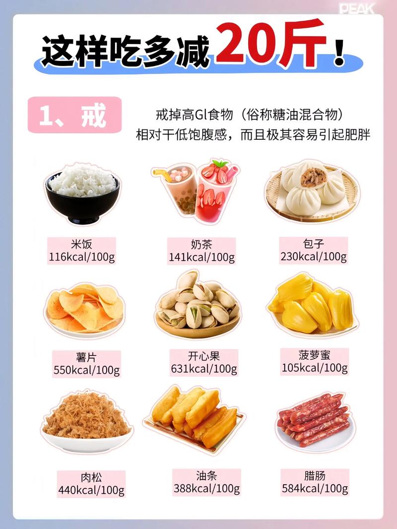 女孩要减肥多吃什么食物
