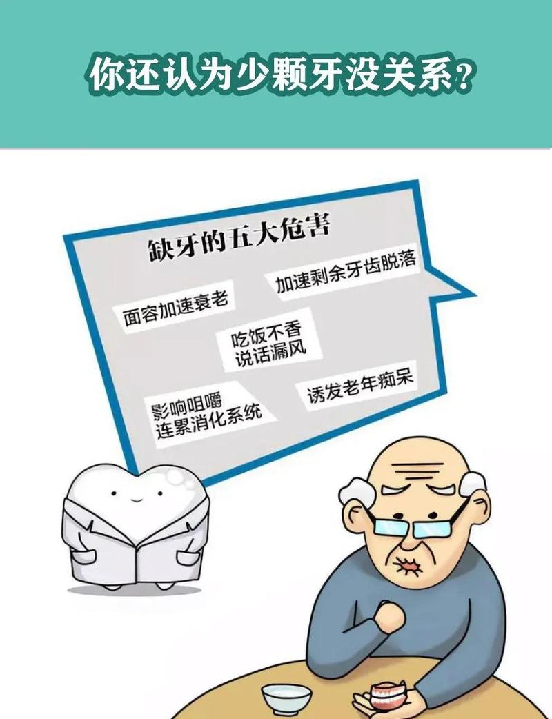 缺牙不补有什么后果