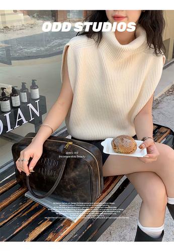 短袖毛衣怎么搭配冬天