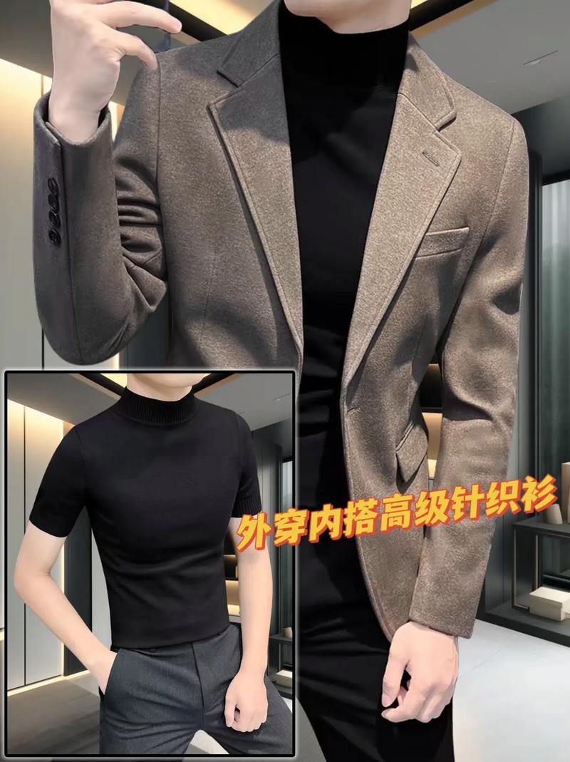 短袖毛衣怎么搭配冬天
