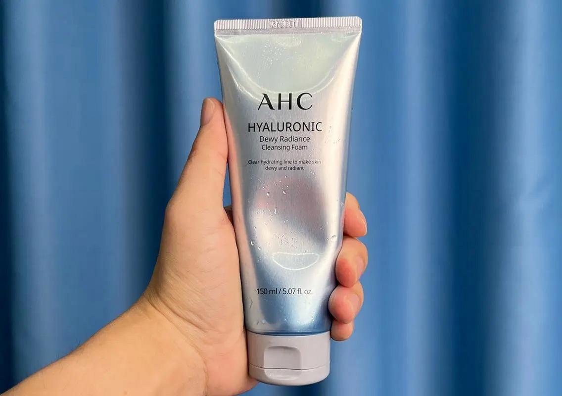 ahc按压洗面奶怎么使用