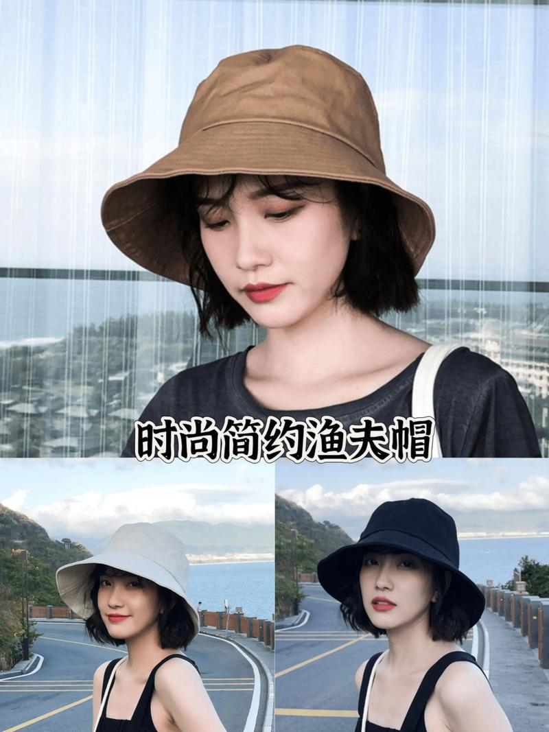 短发怎么搭配帽子