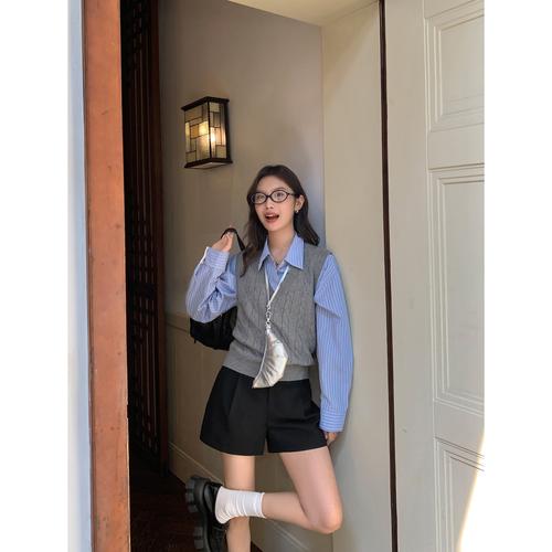 女马夹怎么搭配