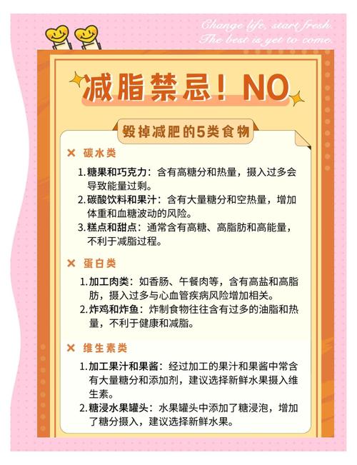 减肥忌什么