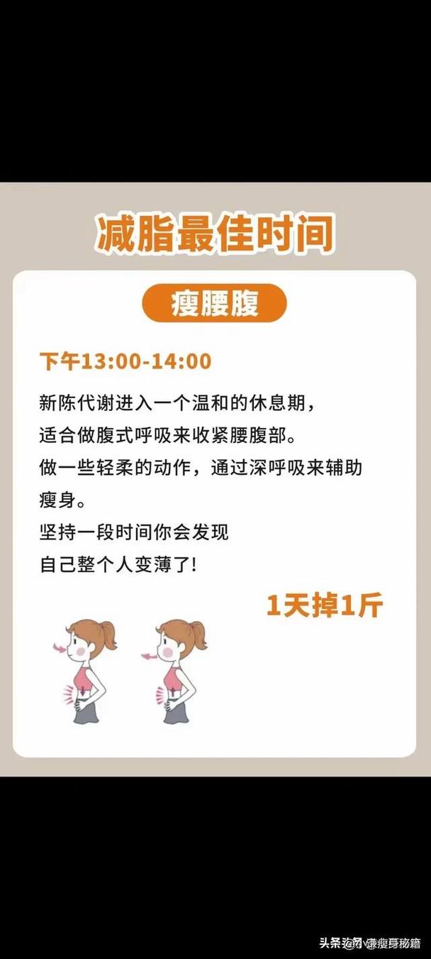 减肥为什么腰腹先瘦