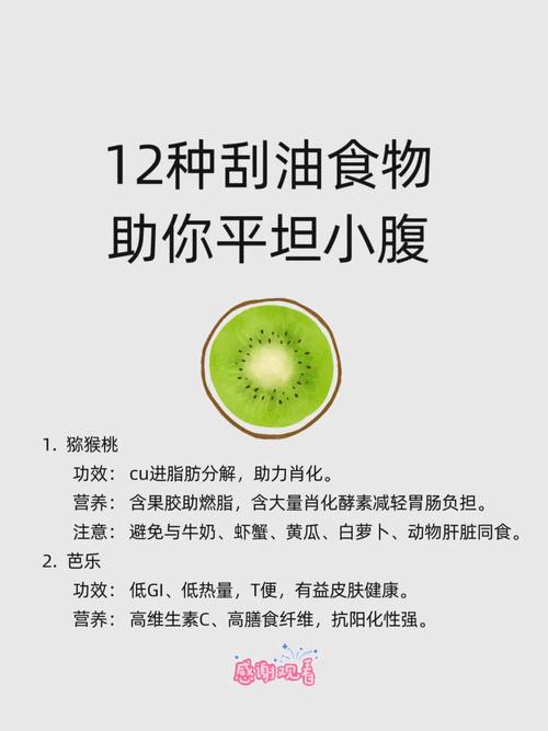 腹部减肥吃什么刮油