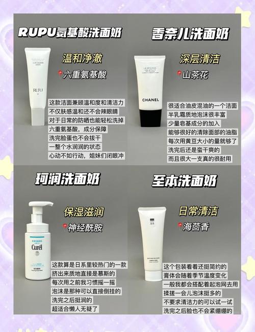 混合型肌肤怎么选择洗面奶