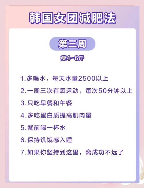 韩国女生减肥方法是什么意思