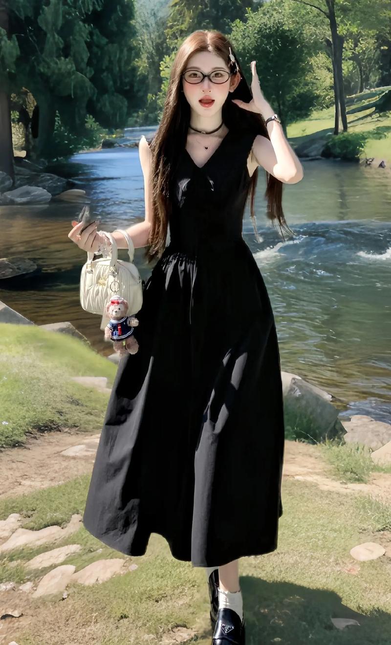 黑裙怎么搭配