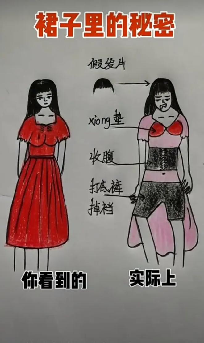 女生穿裙子里面穿什么