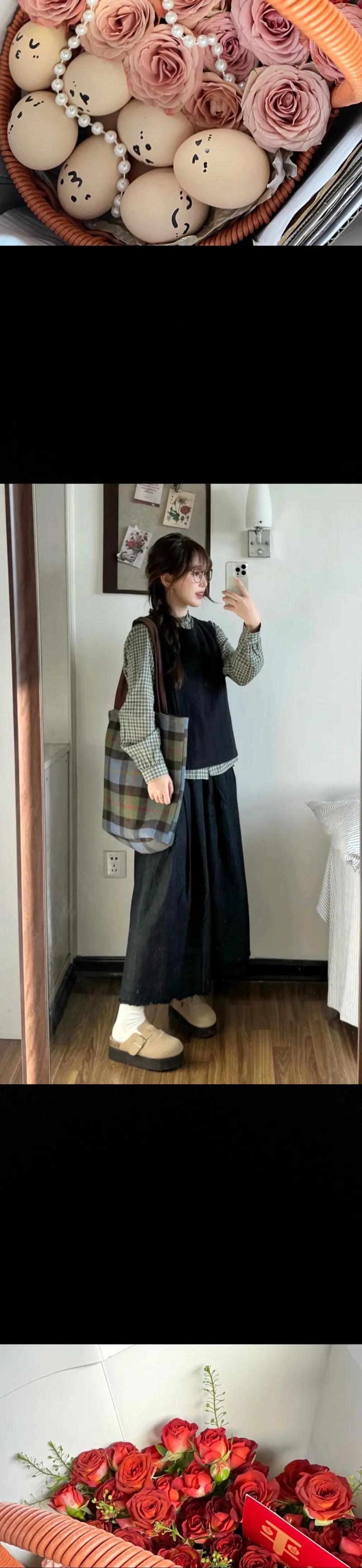秋天连衣裙有点短怎么搭配