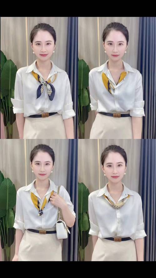女孩子丝巾怎么搭配春夏