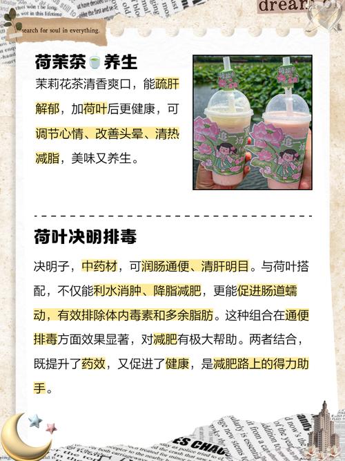 荷叶茶可以加什么减肥效果