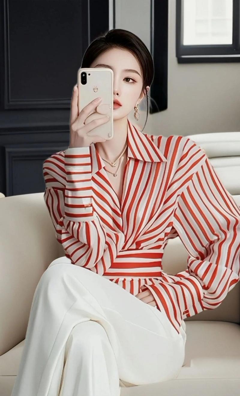 小香风衬衣怎么搭配