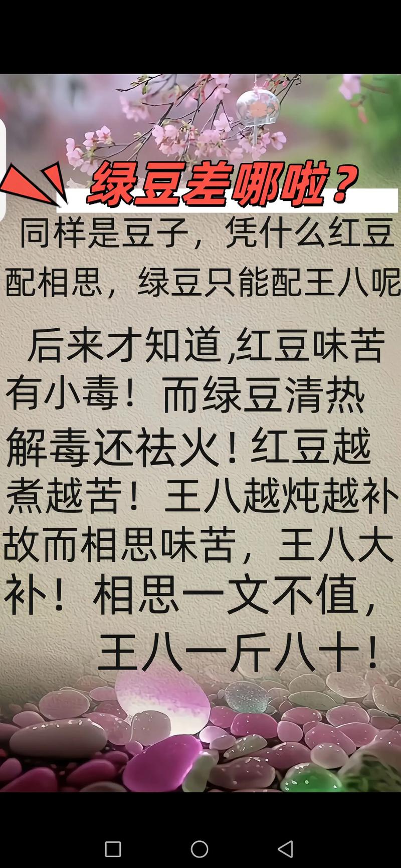 为什么红豆绿豆能减肥