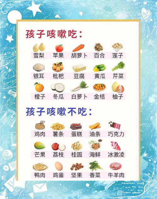 儿童感冒不能吃什么