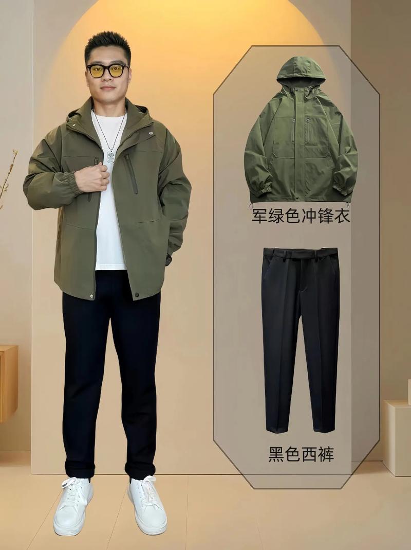 男胖子怎么搭配潮衣服图片