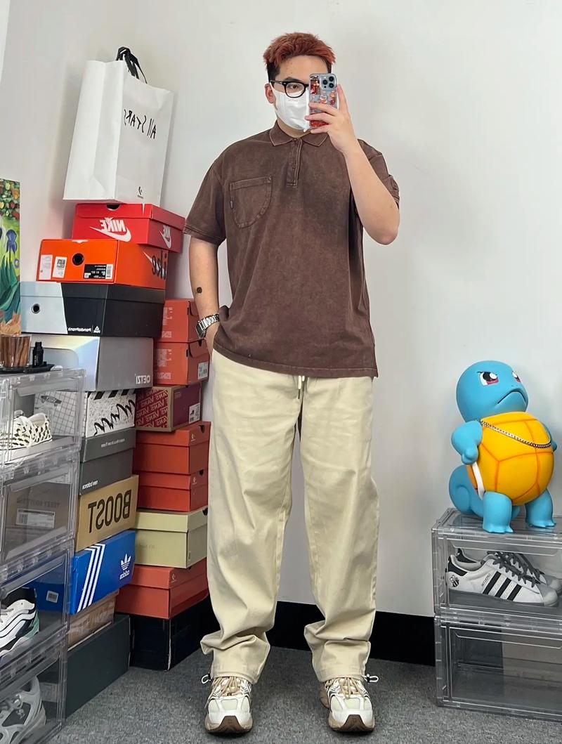 男胖子怎么搭配潮衣服图片