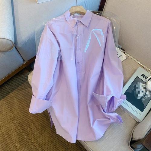 紫色衬衫配什么领带