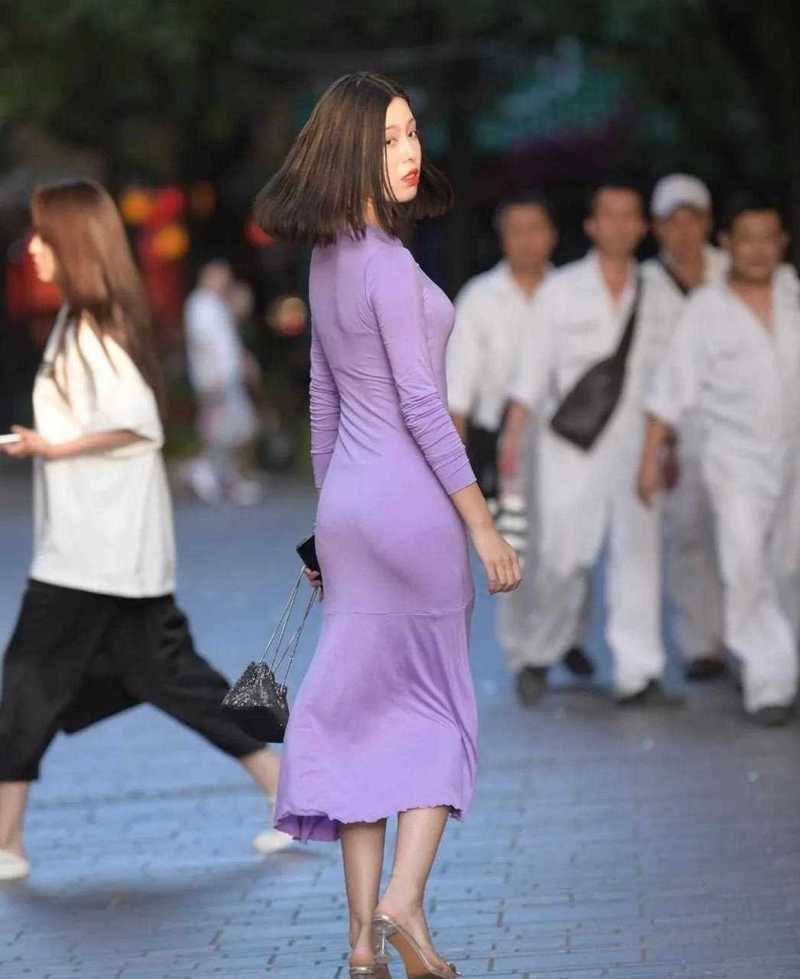 淡紫色鞋怎么搭配
