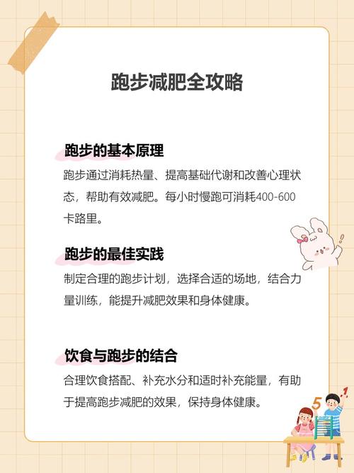 减肥跑完步补充什么