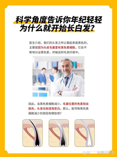 人为什么会长白发